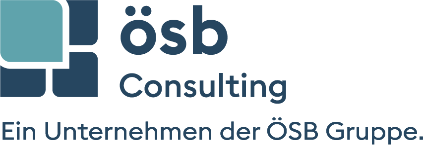 Logo von ÖSB Consulting, einem Unternehmen der ÖSB Gruppe - das Logo verlinkt gleichzeitig auf www.oesb.at